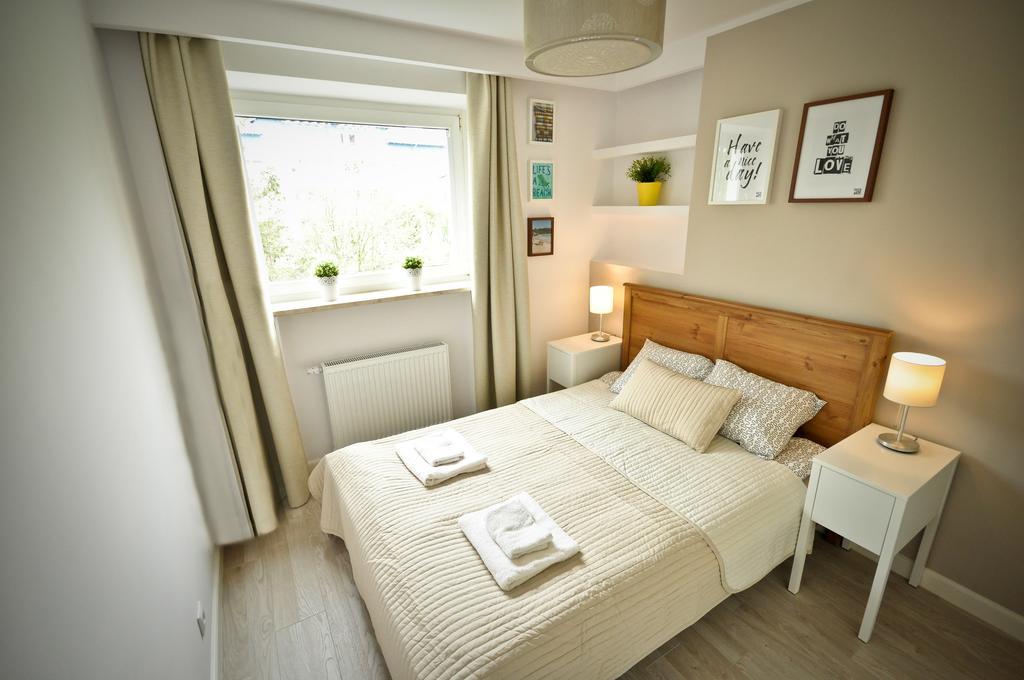Unique Apartment Okrzei 소포트 객실 사진